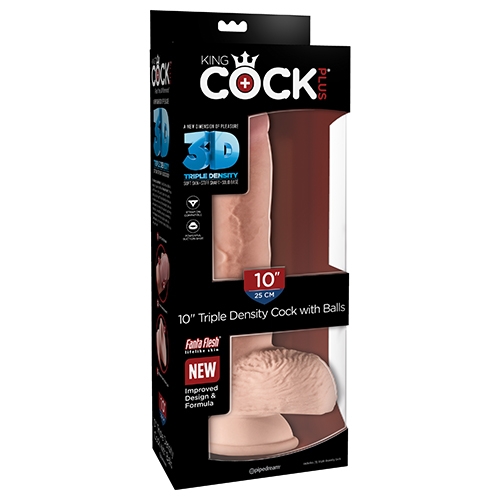 King Cock Plus Triple Density Cock with Balls 3