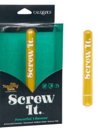 Naughty Bits Screw it. Powerful Vibrator