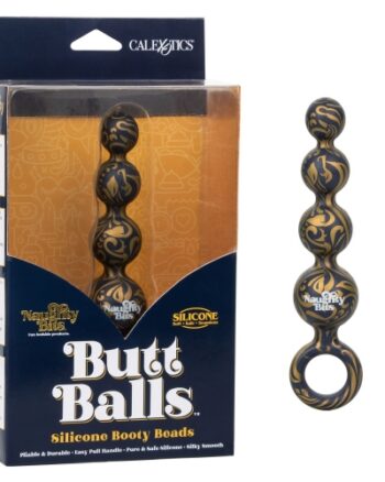 Naughty Bits Butt Balls Silicone Booty Beads