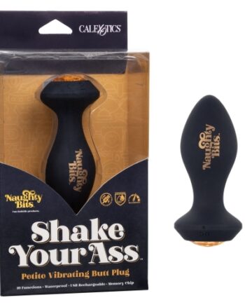 Naughty Bits Shake Your Ass Petite Vibrating Butt Plug