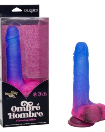 Naughty Bits Ombre Hombre Vibrating Dildo