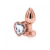 NS - Rear Assets - Rose Gold Heart Gem Butt Plug