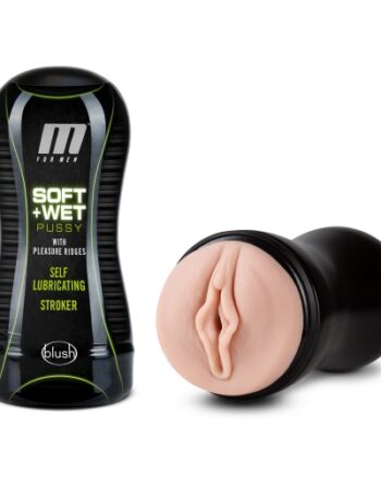 M for Men- Soft&Wet- Pussy w Pleasure Ridges- Self Lubricating
