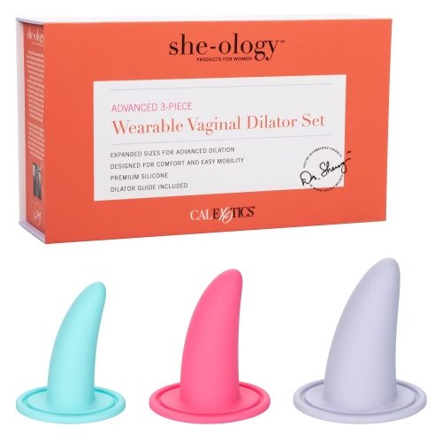 CalExotic - She-ology Advanced 3-Piece Wearable Vaginal Dilator Set