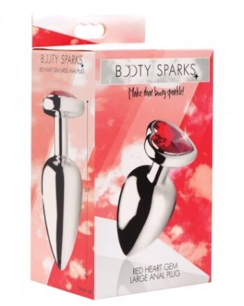 Red Heart Gem - Anal Plug