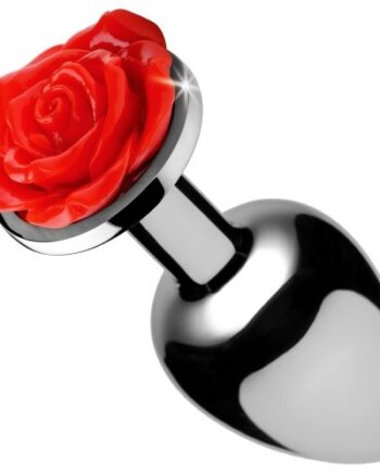 Red Rose - Small Anal Plug