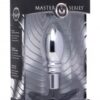 Dark Stopper Metal & Silicone Anal Plug