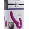 Evoke Vibrating Strapless Silicone Strap On Dildo
