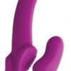 Evoke Vibrating Strapless Silicone Strap On Dildo