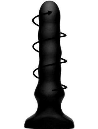 Silicone Vibrating & Squirming Plug with Remote Control