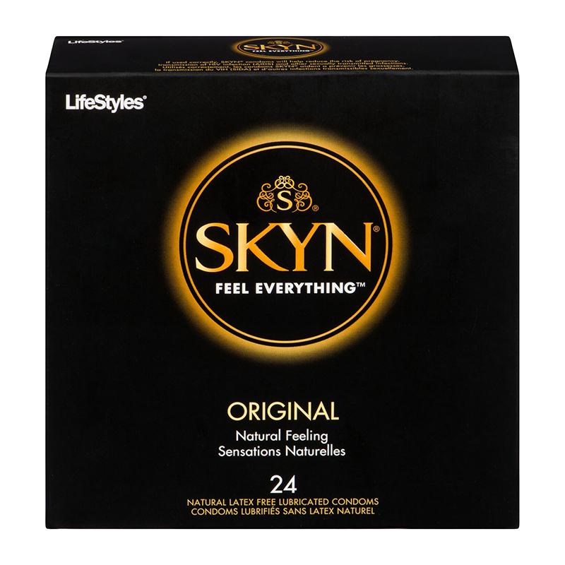 Lifestyles Skyn Latex-Free Polyisoprene Condoms - 24 Pack