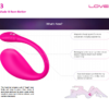 Lovense - Lush 3 Bluetooth Egg Vibrator