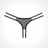 Adore - Crotchless Scalloped Lace Honey Panty