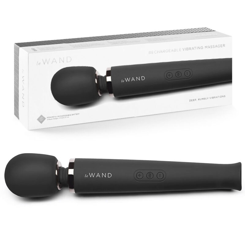 Le Wand - Rechargeable Vibrating Massager - Black