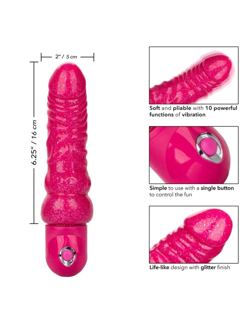 Naughty Bits Lady Boner Bendable Personal Vibrator