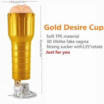 Desire Cup - Stamina Training Masturbation Cup with Suction Base