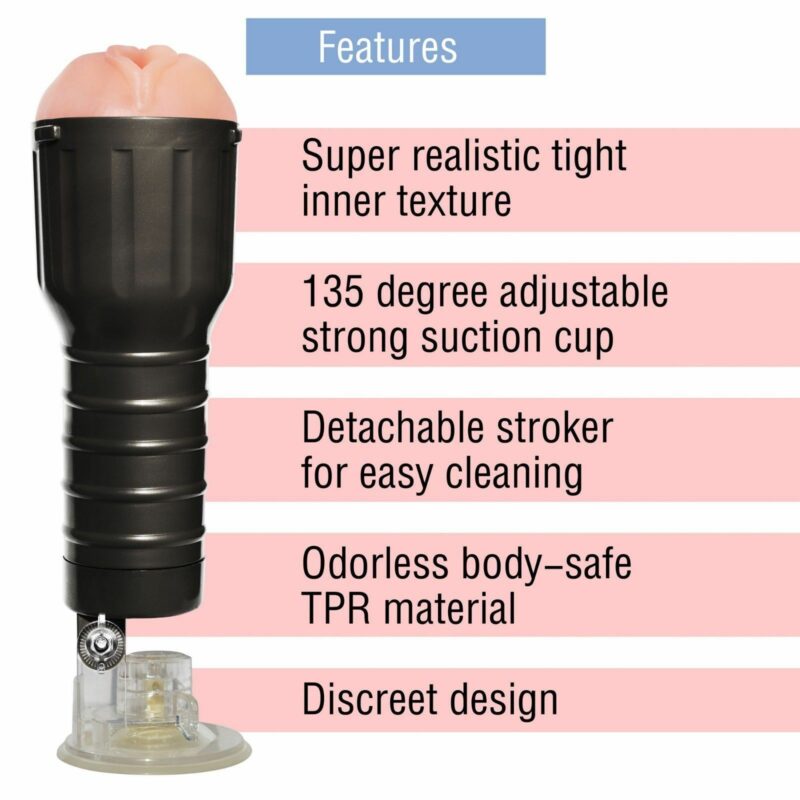 Desire Cup - Stamina Training Masturbation Cup with Suction Base