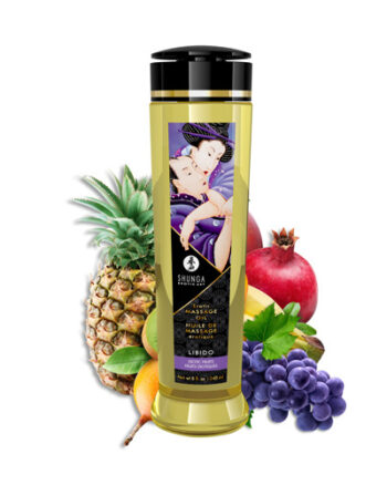 Shunga - Erotic Massage Oils Libido / Exotic Fruits (240ml/8oz)