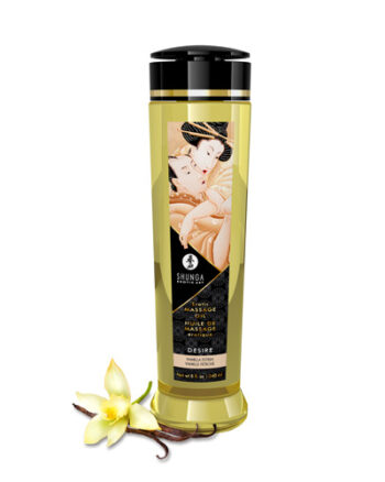 Shunga - Erotic Massage Oils Desire / Vanilla Fetish (240ml/8oz)