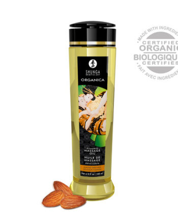 Shunga - Organica Kissable Massage Oils Almond Sweetness (240ml/8oz)