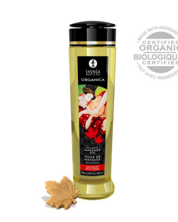 Shunga - Organica Kissable Massage Oils Maple Delight (240ml/8oz)