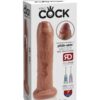 King Cock 7" Uncut - Tan