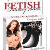 Fetish Fantasy Series Designer Metal Handcuffs - Black