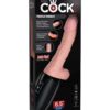 King Cock Plus 6.5" Thrusting Cock with Balls - Flesh