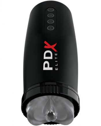 Pipedream Extreme Elite Motorbator 2 - Clear/Black