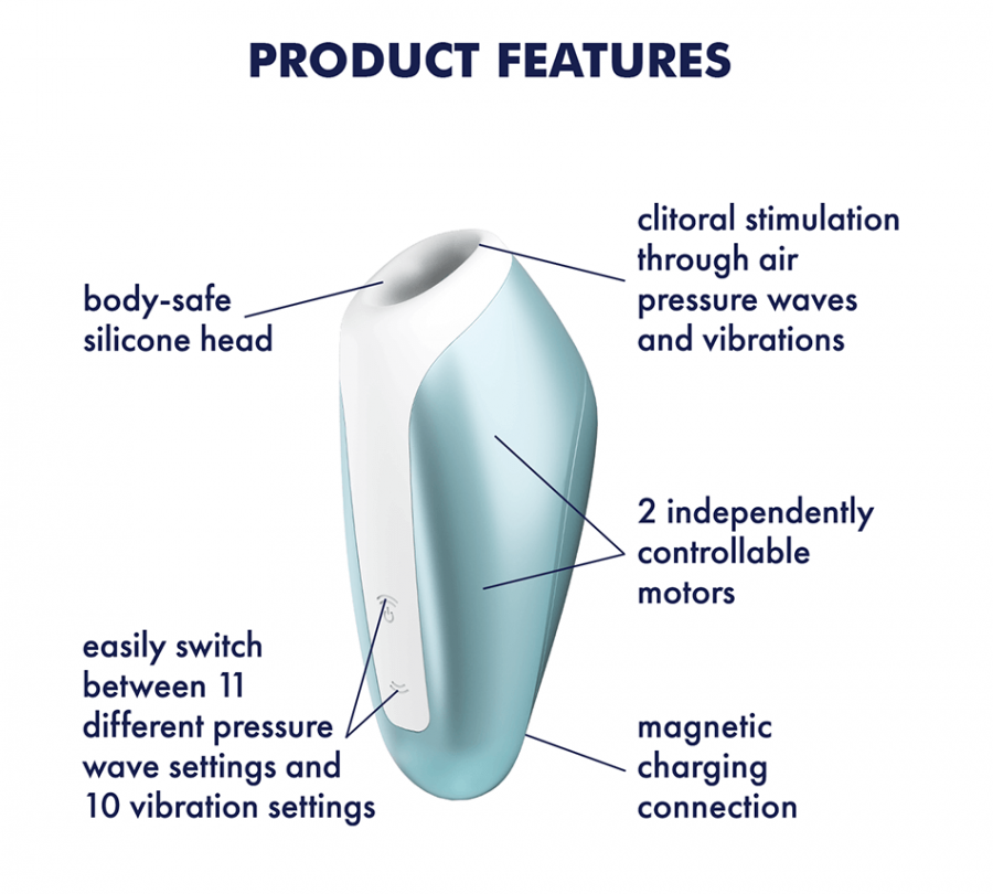 Satisfyer Love Breeze (Ice Blue)