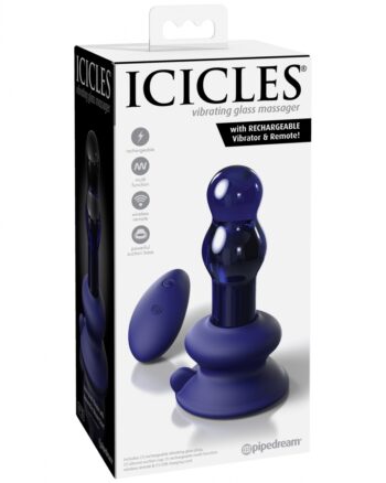 Icicles No.83 w Rechargeable Vibrator & Remote