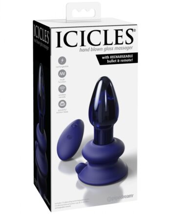 Icicles No.85 w Rechargeable Vibrator & Remote