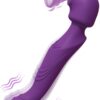 Tracy's Dog - G Spot Clitoral Sucking Dual Vibe - Vibrator Purple