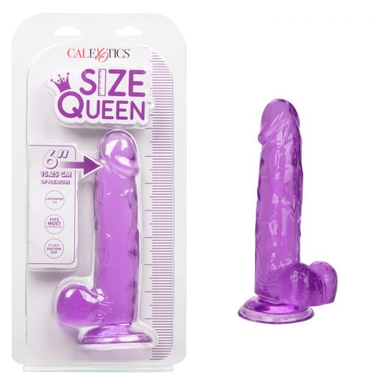 Size Queen 6"/15.25 cm - Purple