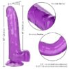 Size Queen 8"/20.25 cm - Purple