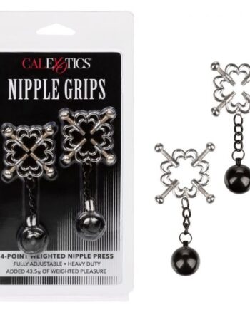 Nipple Grips - 4-Point Weighted Nipple Press
