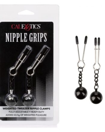 Nipple Grips - Weighted Tweezer Nipple Clamps
