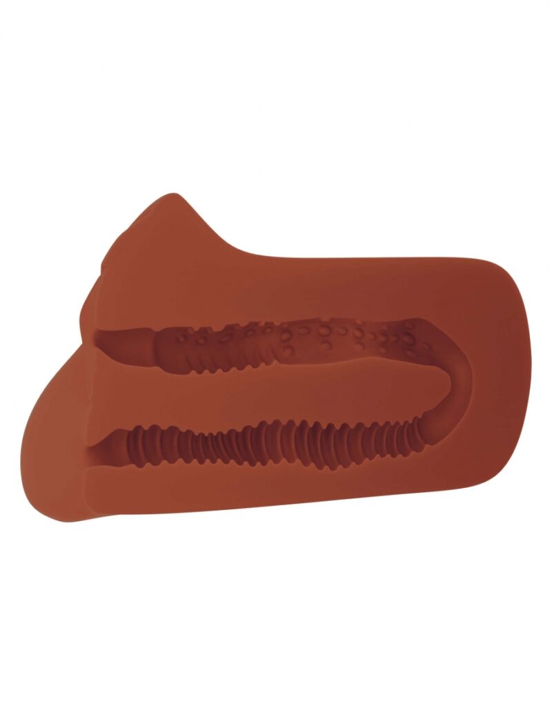 PDX Plus Pick Your Pleasure Stroker - Brown