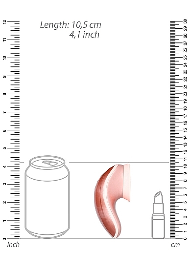 Shots - Innovation - Twitch Hands - Suction & Vibration Toy - Rose