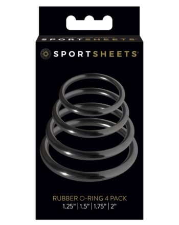 Sportsheets - O-Rings Set - 4 Assorted Sizes