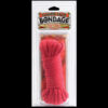 Red Cotton Japanese-Style Bond. Rope