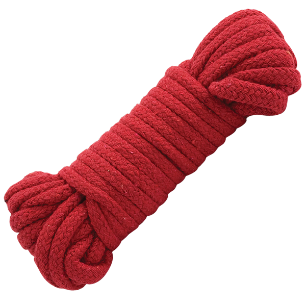 Red Cotton Japanese-Style Bond. Rope