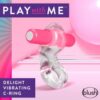 Blush - Play with Me - Delight Vibrating C-Ring - Pink
