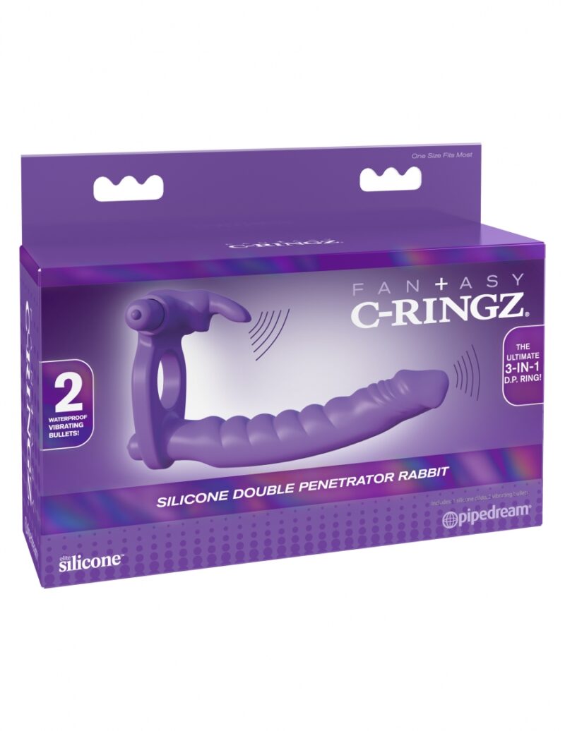 FCR - Silicone Double Pene Rabbit