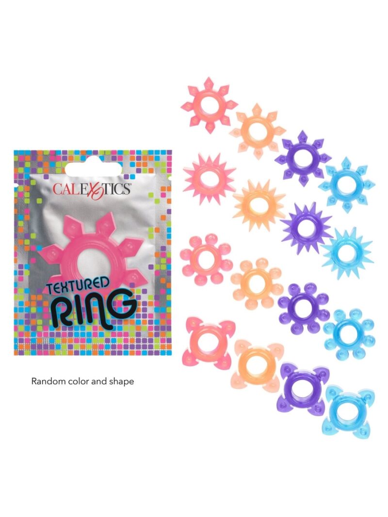 Foil Pack Textured Ring Assorted