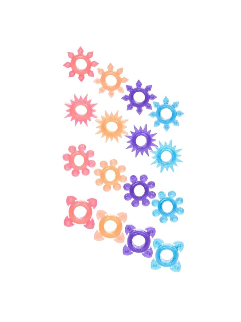 Foil Pack Textured Ring Assorted