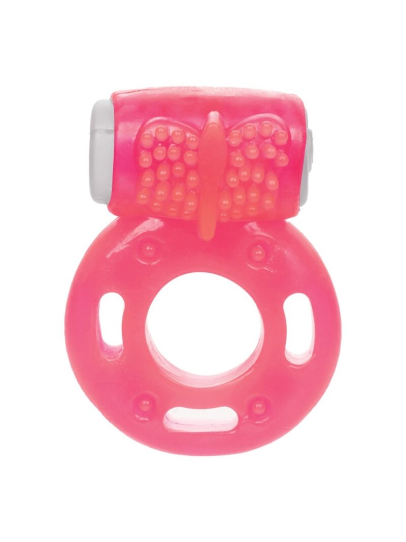 Foil Pack Vibrating Ring - Pink