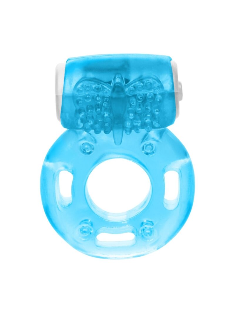 Foil Pack Vibrating Ring - Blue