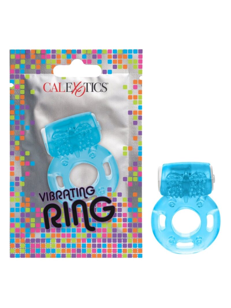 Foil Pack Vibrating Ring - Blue
