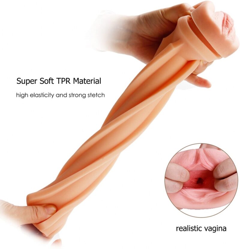 Male Masturbators Cup - Sam Cup White